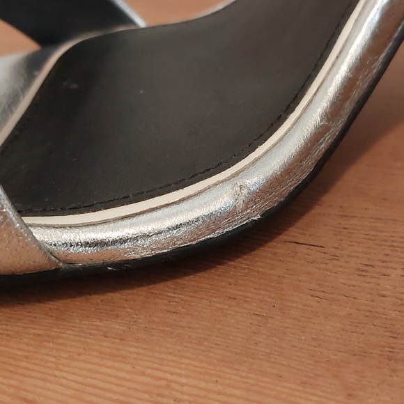 Rag & Bone Silver strappy heels, Size 40 - Picture 8 of 8